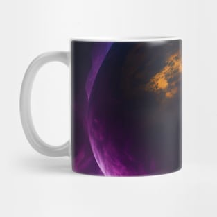 Planets Lights In Space Mug